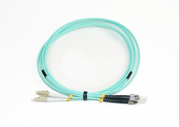 Multimode Duplex Optical Fiber Patch Cord Lc St 60dB Return Loss For CATV