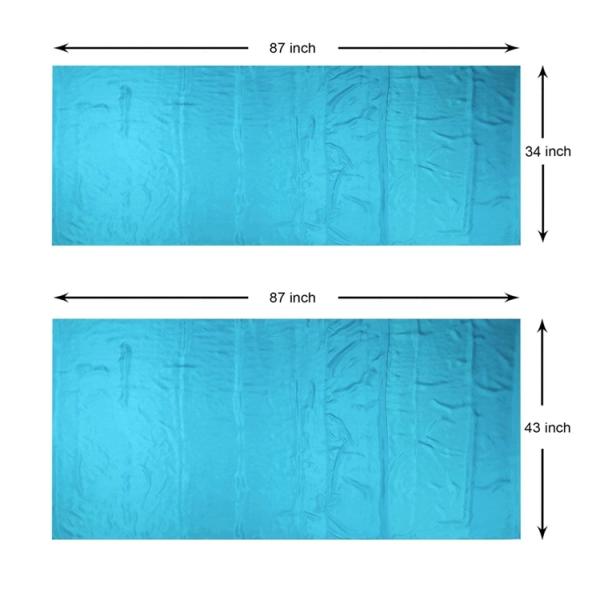 Solid Color Silk Sleeping Bag Liner , Collapsible Sleeping Bag Sheet Liner