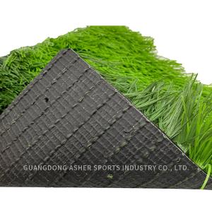 China PU Backing Artificial Football Turf , Artificial Soccer Pitch 60mm Height wholesale