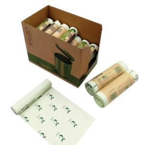 China En13432 PLA Compost Biodegradable Garbage Bags on sale