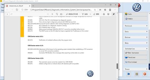 ODIS 6.2 Automotive Diagnostic Computer Software AUDI VW Bentley