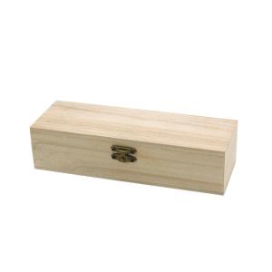 China paulownia wooden wine box/ storage for gift box wholesale