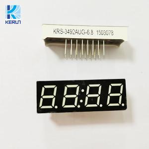 China Indoor 4 Digit Wall Clock Led Display 0.39inch 7 Segment Displays wholesale