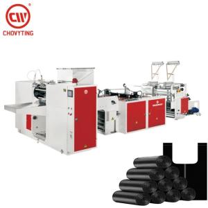 China HDPE Biodegradable Garbage Bag Making Machine 250pcs/min wholesale