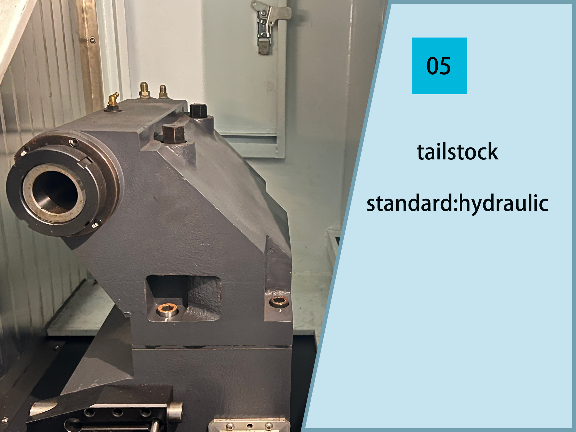 5052Y CNC Lathe Machine With Powered Y Axis 12T Turret