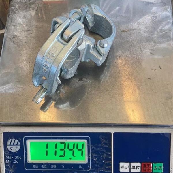 Factory Pressed Style British Drop Forged Double Coupler For Building