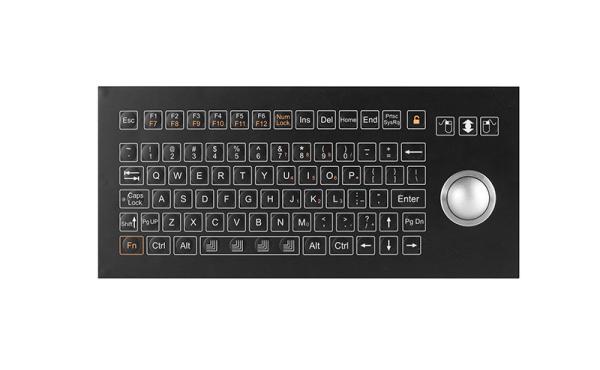 Quality Omron Switch Industrial Keyboard IP65 800DPI Dynamic Membrane Keyboard for sale