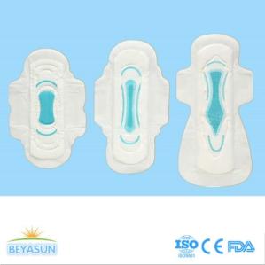 China Winged Airlaid Paper Sumitomo SAP Sanitary Napkins Waterproof wholesale