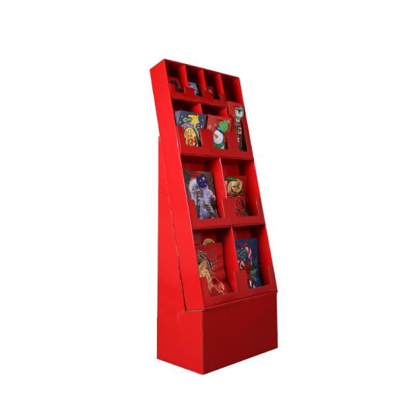 Quality Corrugated Retail Cardboard Display Offset Printing Glossy Matte Cardboard Store Display for sale