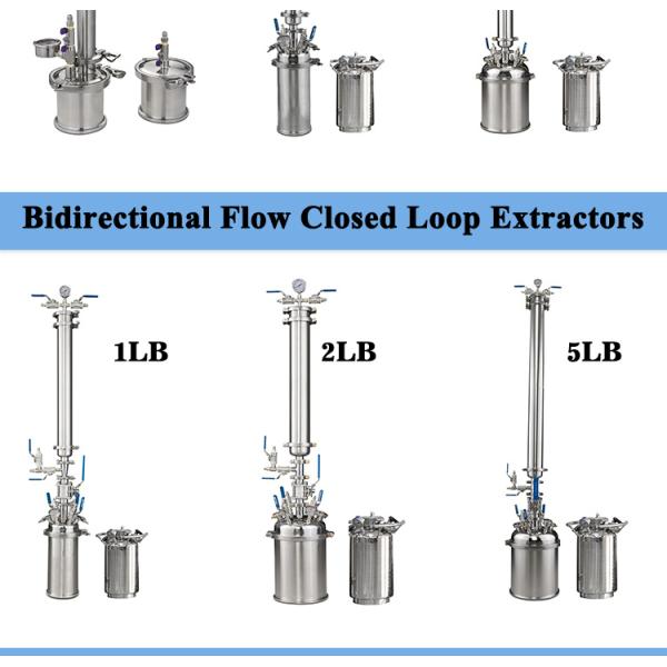 SS304 Closed Loop Extraction Machiner