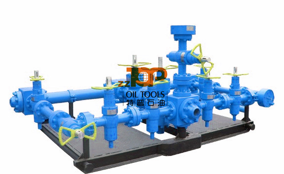 AISI Choke And Kill Manifold Api 16C Choke Manifold 4 1/16" X 5000psi