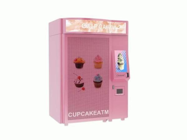 Quality Small Automated Cupcake Snack Vending Machine With Elevator Lift Touch Screen for sale