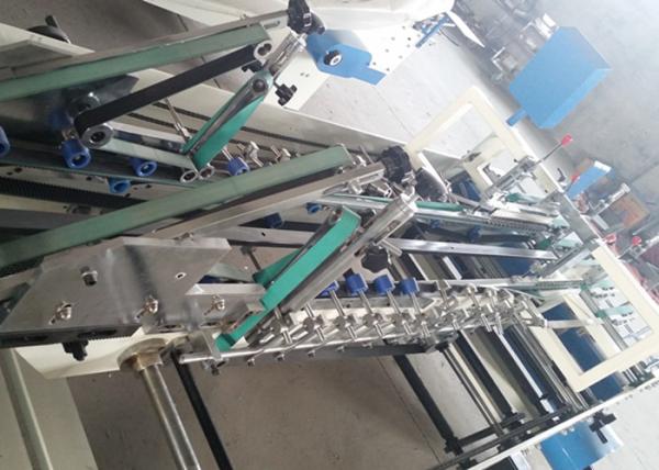 Quality High Efficiency Carton Box Making Machine / Automatic Folder Gluer Stitcher for sale