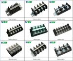 PCB Panel Mounted Terminal Block 2P - 24P High Voltage 600V 20A