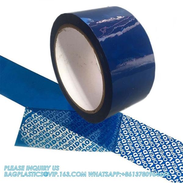 Quality Serial Numbered Red Tamper Evident Security Tape (48mm X 50m X 2mil, 100% Total Transfer, Ultra-Thick “Void” for sale
