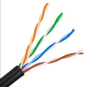 China 0.5mm 24AWG 4P Twisted Pair 1000 Ft Cat5e Ethernet Cable Wiring wholesale