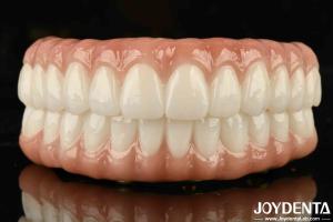 China High Biocompatibility Ti-Bar Zirconia Hybrid Bridge For Precise Fit And Missing Teeth Replacement wholesale