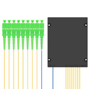 China ABS 1x8 1x16 Ftth Splitter Distribution Box Good Channel To Channel Uniformity wholesale