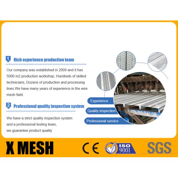 Building Materials Construction Wire Mesh Metal Rib Lath With ASTM A653 Standard