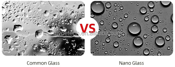 3-15mm Thickness J-Shape Curved Tempered Shower Glass for Bathroom Modernization Project