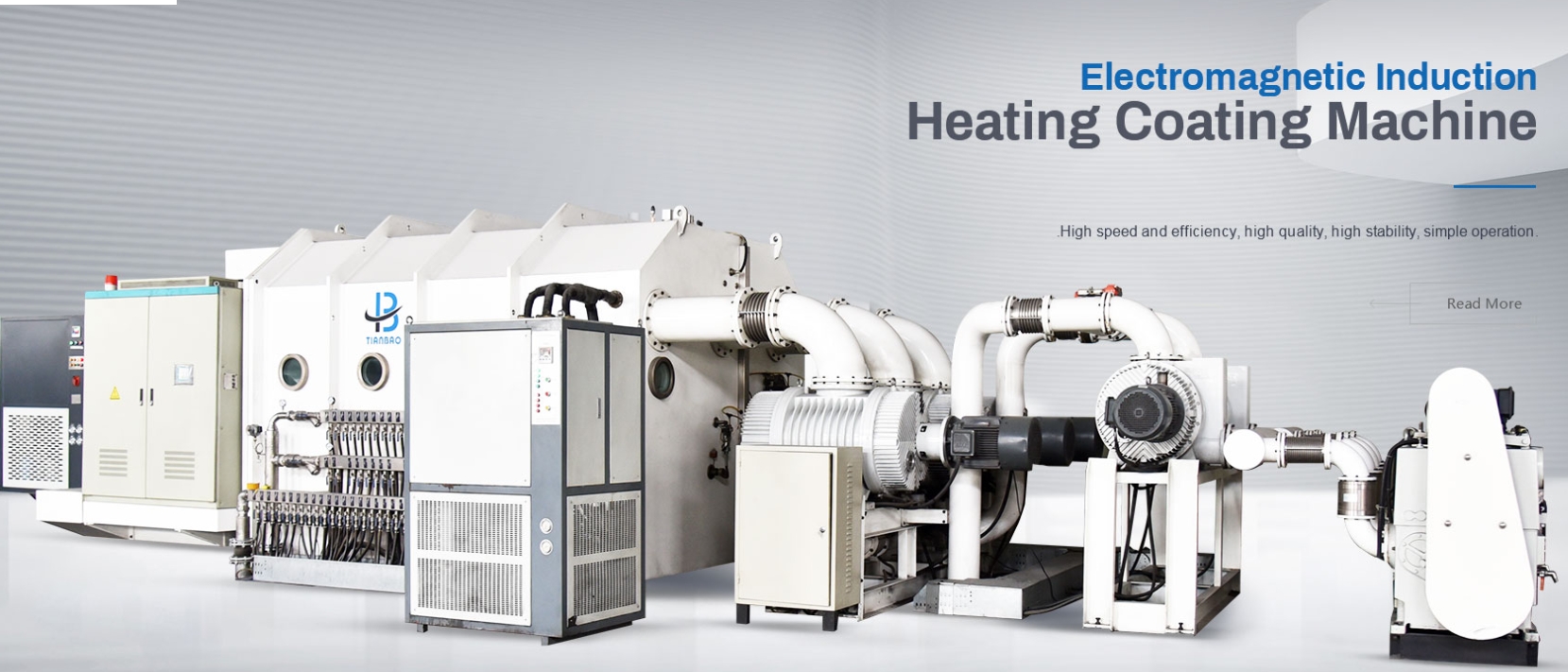 Roll to Roll Function vacuum metallizer for BOPP PET CPP PVC Film in Carton Packaging