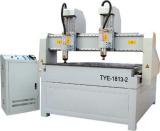 China high efficiency double heads cnc router machine 1800 x 1300mm wholesale