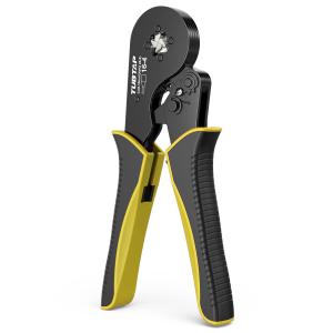 China Hexagonal Wire Crimper Tool Yellow Color AWG 23-10 For Automotive wholesale