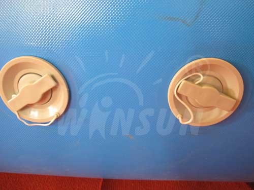Customized Size Inflatable Square Swimming Pool UL / CE / EN14960 Approval
