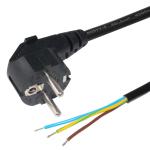 Eu 3 Pin Plug C13 PC Power Supply Cable Cord 1.8m For Computer Monitors