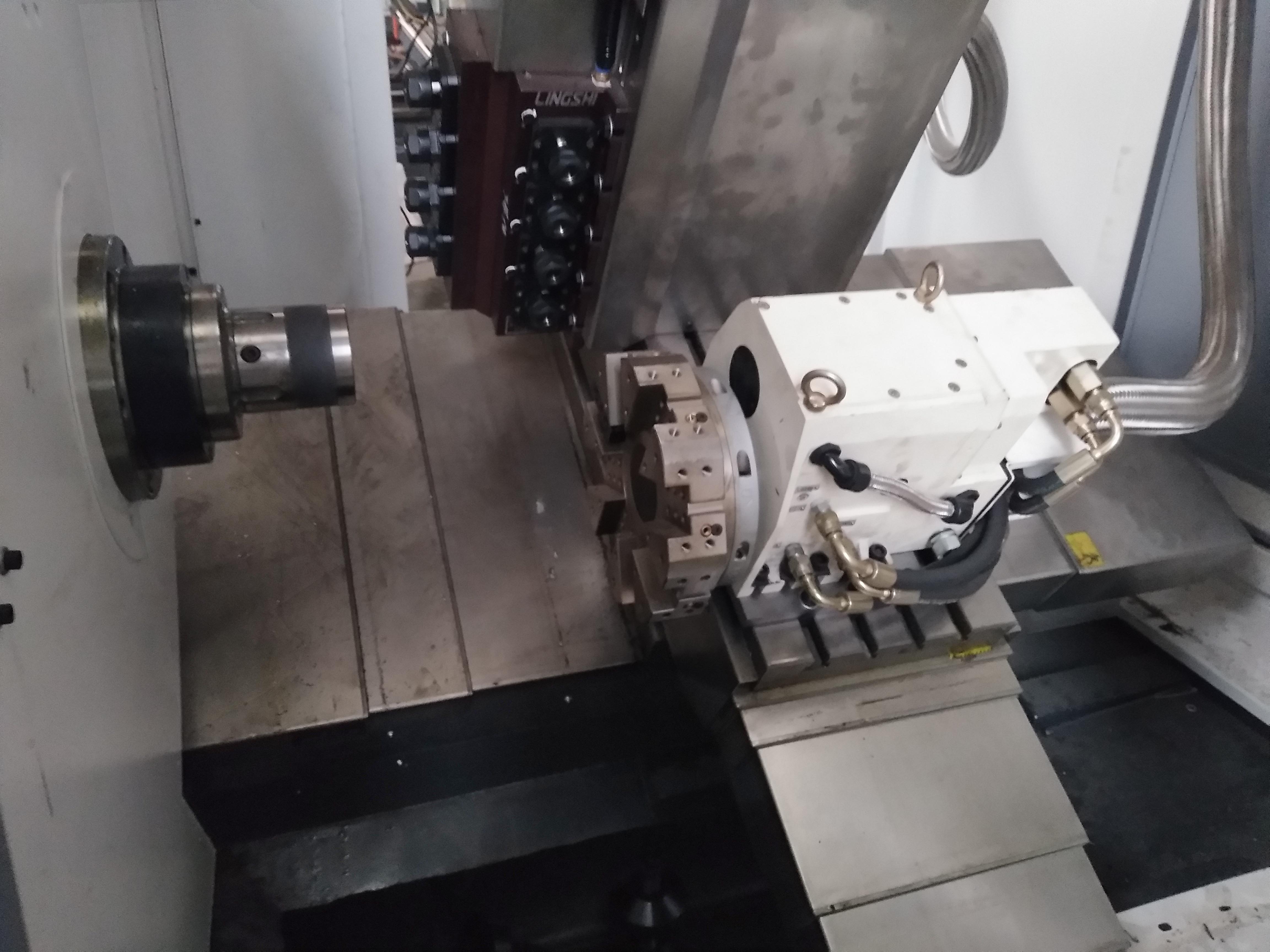 High Precision Tck56 Slant Bed Cnc Lathe Machine Aluminum Steel Brass Parts