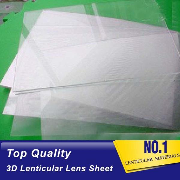 Quality supply 3d 60 lpi lenticular lenses sheets animation flip 60 LPI lenticular lens without adhesive Dominica for sale