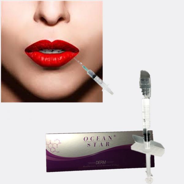 Quality Ocean Star lip injection derm 2ml hyaluronic acid injectable dermal fillers for sale