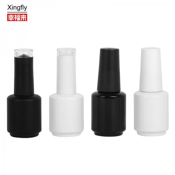 Quality 15ml UV Gel Nail Polish Bottle 18 Gauge Cylinder Large Nail Polish Container for sale