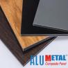 Buy cheap 5800mm PE Aluminum Composite Panel Printing ACP 2mm Black Aluminium Composite from wholesalers