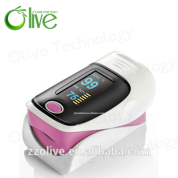 OLED screen,many colors fingertip pulse oximeter