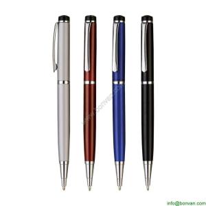 China business metal pen, imprinted gift hotel logo pen wholesale