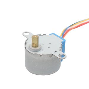 12V Four Wire Stepper Motor , PM 1/64 Small Reduction Stepper Motor