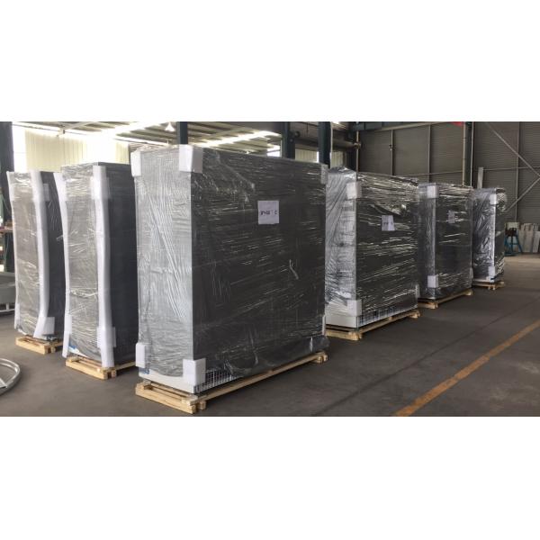 Custom Supermarket Open Air Curtain Display Cabinets