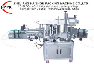 China Durable Automatic Bottle Labeler , Double Side Sticker Labeling Machine wholesale