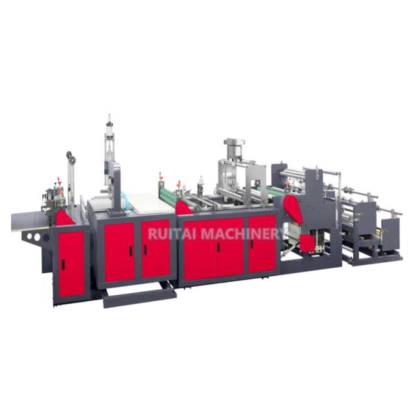 Quality Automatic High Frequency PVC Zipper Bag Making Machine for sale