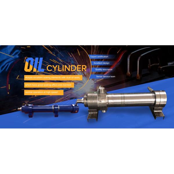 Front Flange Installation With Buffer Requirement JB200X500- B Cylinder