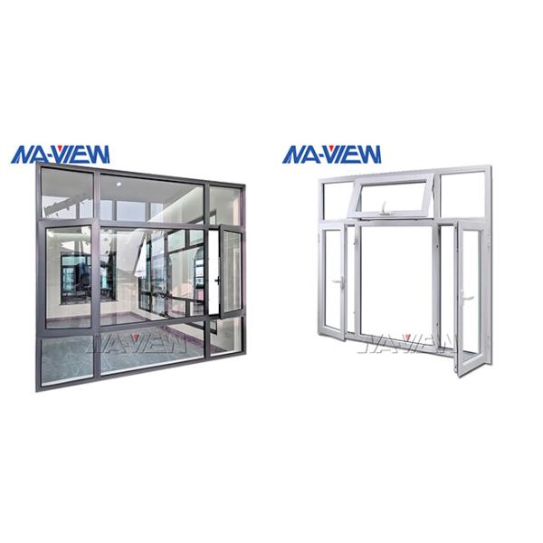 outswing inswing Aluminium Casement Windows Sound Proof
