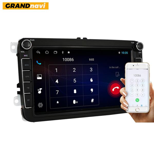 Quality Android 10 VW Car Radio USB FM With HD Radio / Rear View Camera for sale