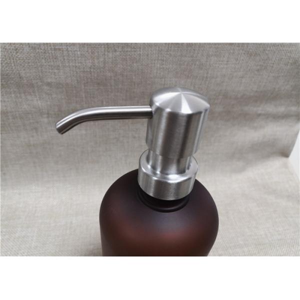 Left Right Lock Refillable Plastic Lotion Pump Easy Cleaning Custom Color