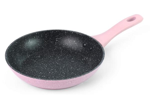 Quality 6pcs Customized Color Induction Stovetop 10cm Deep Saute Pan With Lid for sale