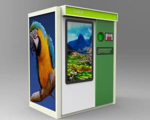 China Tinplate Cans Reverse Vending Waste And Garbage Recycling Vending Machine 230V wholesale