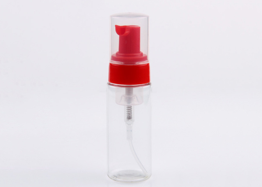 Red Pink Yellow Foaming Soap Pumps Leakage Proof For Cosmetic Bottle