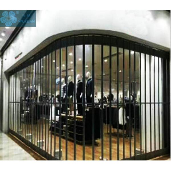 SGS 2200mm Length Foldable Glass Doors For Super Market