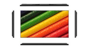 Adjustable Outdoor LCD Window Display Digital Signage Wide Viewing Angle 3000nits 3840x2160