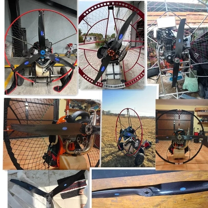Paramotor carbon propeller Fly Engine F100 Fly Engine F130 Fly Engine F200 Fly Engine F240 0